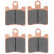 Brake Pad Set, disc brake Sinter Maxi Scooter MCB706SRM TRW, Thumbnail 4