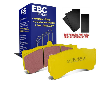 Brake Pad Set, disc brake Yellowstuff DP4006R EBC, Image 7