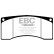 Brake Pad Set, disc brake Yellowstuff DP4016R EBC, Thumbnail 5