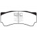 Brake Pad Set, disc brake Yellowstuff DP4063R EBC, Thumbnail 5