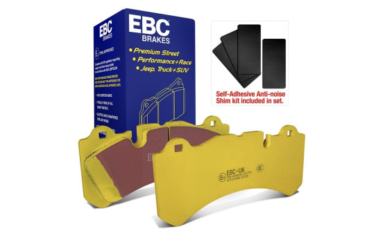 Brake Pad Set, disc brake Yellowstuff DP4071R EBC, Image 7