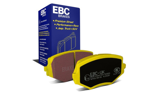 Brake Pad Set, disc brake Yellowstuff DP41002R EBC, Image 7