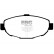 Brake Pad Set, disc brake Yellowstuff DP41007R EBC, Thumbnail 5