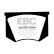 Brake Pad Set, disc brake Yellowstuff DP4100R EBC, Thumbnail 6