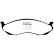 Brake Pad Set, disc brake Yellowstuff DP41022R EBC, Thumbnail 5