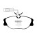 Brake Pad Set, disc brake Yellowstuff DP41109R EBC, Thumbnail 5