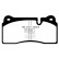 Brake Pad Set, disc brake Yellowstuff DP41127R EBC, Thumbnail 6