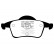 Brake Pad Set, disc brake Yellowstuff DP41231R EBC, Thumbnail 5