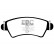 Brake Pad Set, disc brake Yellowstuff DP41234R EBC, Thumbnail 5