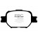 Brake Pad Set, disc brake Yellowstuff DP41325R EBC, Thumbnail 5