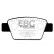 Brake Pad Set, disc brake Yellowstuff DP41381R EBC, Thumbnail 5