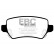 Brake Pad Set, disc brake Yellowstuff DP41447R EBC, Thumbnail 5