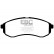Brake Pad Set, disc brake Yellowstuff DP41481R EBC, Thumbnail 5