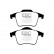 Brake Pad Set, disc brake Yellowstuff DP41680R EBC, Thumbnail 5
