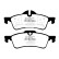 Brake Pad Set, disc brake Yellowstuff DP41701R EBC, Thumbnail 5