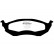 Brake Pad Set, disc brake Yellowstuff DP41718R EBC, Thumbnail 5