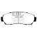 Brake Pad Set, disc brake Yellowstuff DP41743R EBC, Thumbnail 5