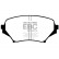 Brake Pad Set, disc brake Yellowstuff DP41774R EBC, Thumbnail 5