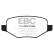 Brake Pad Set, disc brake Yellowstuff DP41826R EBC, Thumbnail 5