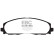 Brake Pad Set, disc brake Yellowstuff DP41888R EBC, Thumbnail 5