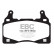 Brake Pad Set, disc brake Yellowstuff DP41895R EBC, Thumbnail 5