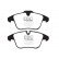Brake Pad Set, disc brake Yellowstuff DP41911R EBC, Thumbnail 5
