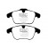 Brake Pad Set, disc brake Yellowstuff DP41932R EBC, Thumbnail 5