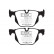 Brake Pad Set, disc brake Yellowstuff DP42009R EBC, Thumbnail 5