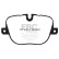 Brake Pad Set, disc brake Yellowstuff DP42068R EBC, Thumbnail 5
