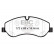 Brake Pad Set, disc brake Yellowstuff DP42151R EBC, Thumbnail 5