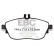 Brake Pad Set, disc brake Yellowstuff DP42165R EBC, Thumbnail 5