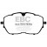 Brake Pad Set, disc brake Yellowstuff DP42265R EBC, Thumbnail 5