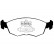 Brake Pad Set, disc brake Yellowstuff DP4605/2R EBC, Thumbnail 5