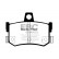 Brake Pad Set, disc brake Yellowstuff DP4662/2R EBC, Thumbnail 5