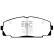 Brake Pad Set, disc brake Yellowstuff DP4722R EBC, Thumbnail 5