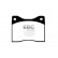 Brake Pad Set, disc brake Yellowstuff DP4753/2R EBC, Thumbnail 6