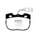 Brake Pad Set, disc brake Yellowstuff DP4814R EBC, Thumbnail 5