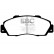 Brake Pad Set, disc brake Yellowstuff DP4872R EBC, Thumbnail 5