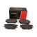 Brake Pad Set, disc brake, Thumbnail 2