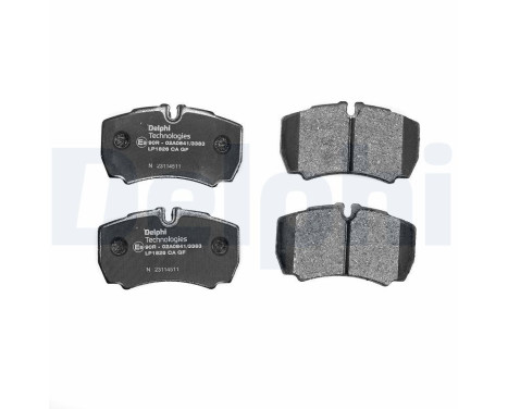 Brake Pad Set, disc brake, Image 2