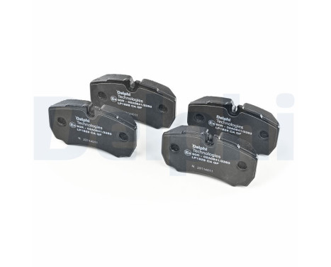 Brake Pad Set, disc brake, Image 3