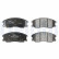 Brake Pad Set, disc brake, Thumbnail 2