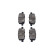 Brake pad set, disc brake, Thumbnail 3