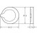 Brake Pad Set, disc parking brake 36116 ABS, Thumbnail 2