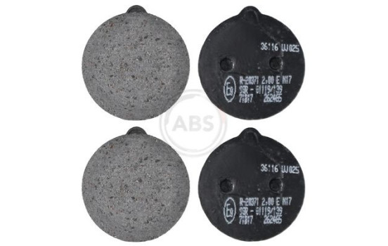 Brake Pad Set, disc parking brake 36116 ABS, Image 4