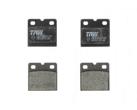 Brake Pad Set, disc parking brake COTEC GDB1641 TRW