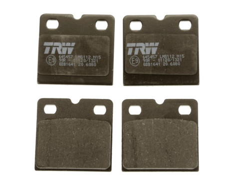 Brake Pad Set, disc parking brake COTEC GDB1641 TRW, Image 3