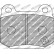Brake pad set DS 1.1 FCP1562W Ferodo Racing, Thumbnail 2