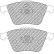 Brake pad set DS Performance FCP1765H Ferodo Racing, Thumbnail 6