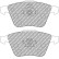 Brake pad set DS Performance FCP1765H Ferodo Racing, Thumbnail 5